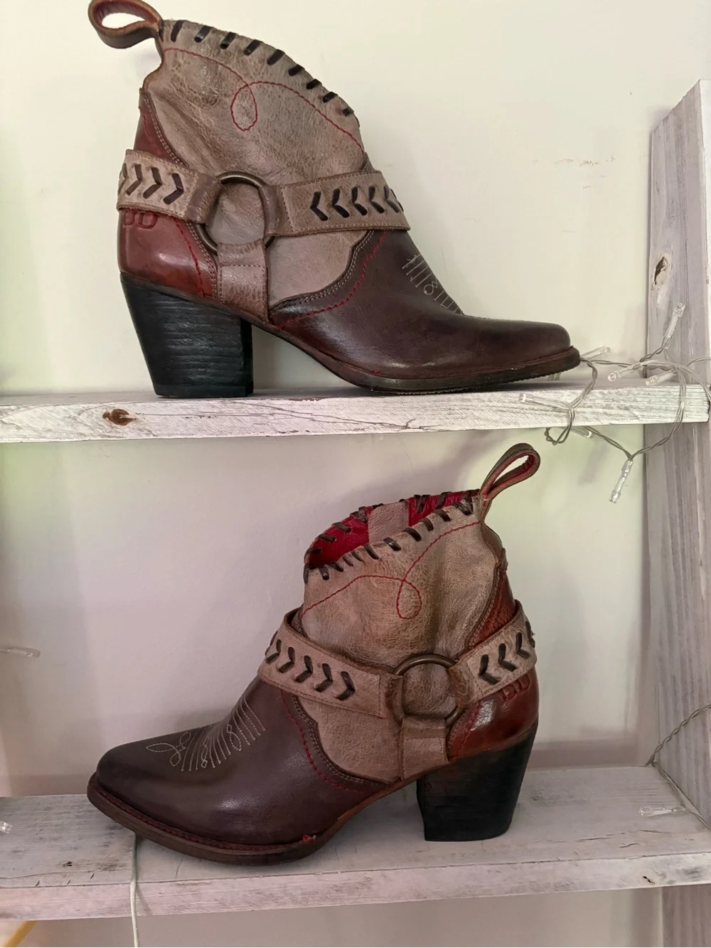 Bed Stu Tania Ankle Boots in Starry Night Rustic Size 7.5
